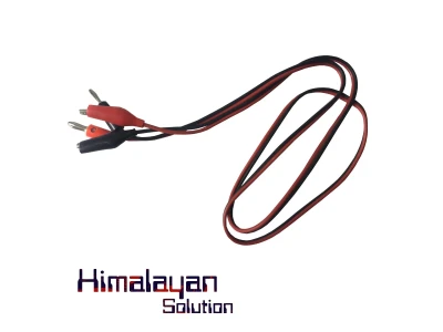 Banana to Alligator Cable (A Pair of Black&Red)