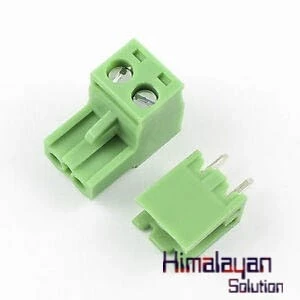 2 Pin Terminal Block Green (pair)
