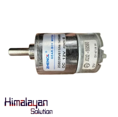 12v , 8rpm Motor