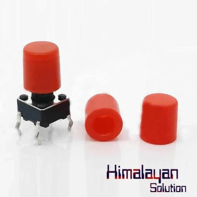 Reset Switch Cap Red