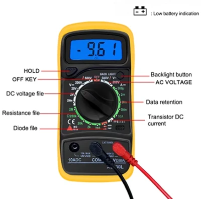 Digital Multimeter Xl830L