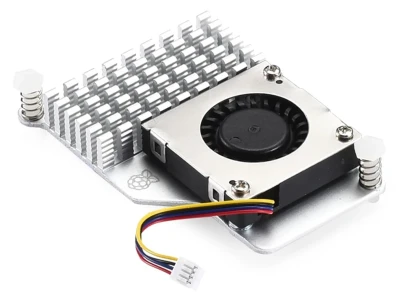 Raspberry Pi 5 Active Cooler Aluminum Heat Sink Pi5 Cooling Fan Fast Heat Dissipation