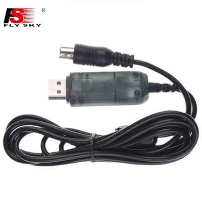 FLYSKY FS-L001 Update Cable Firmware USB Download Line for FS-i6 FS-T6 Transmitter RC Helicopter Airplane Multirotor FPV Drone