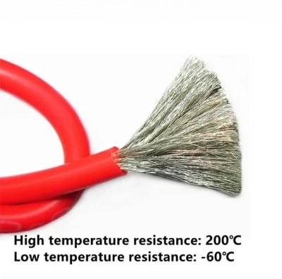 High Temperature Resistant Silicone Wire Cable 16 AWG Cable for RC Aircraft Drone Lipo Battery (1 Meter)