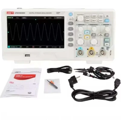 UNI-T UTD2102CEX+ 100MHZ Digital Storage Oscilloscope 1GS/s 2Channels