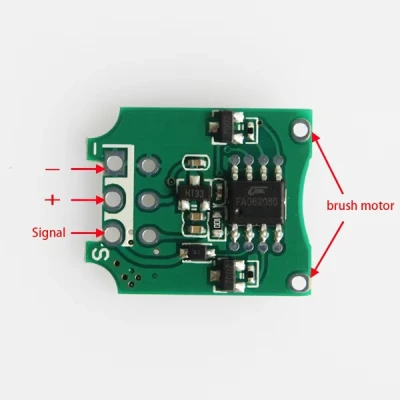 3A Micro 5V Brushed Motor Speed Controller ESC