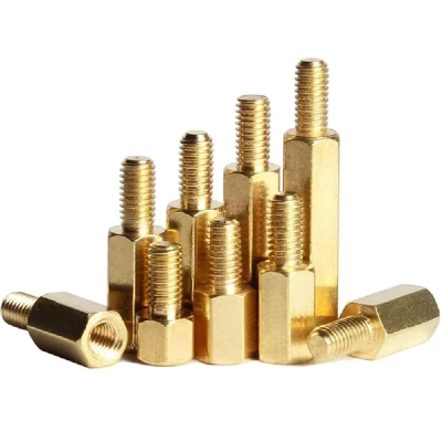 M4 Single Head Hexagonal Copper Column Hardware Screw Assortment Kit