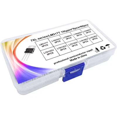 60PCS Triode Voltage Regulator TO-220 Box 10 Kinds