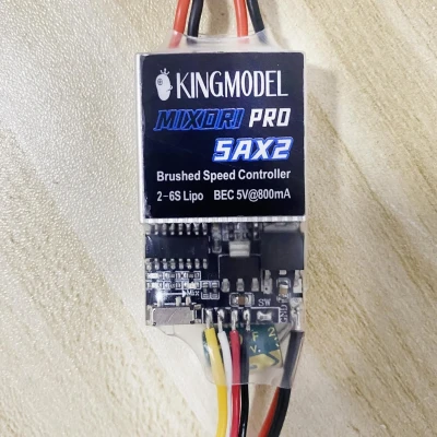 KINGMODEL Dual Way Bidirectional Brushed 5Ax2 PRO ESC 2S-6S LiPo Esc Speed Controller