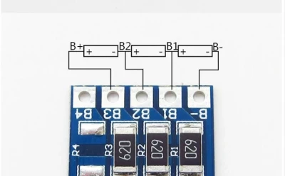3channel 18650 Battery Balancer PCM Board Li-Ion 11.4V (Bms)