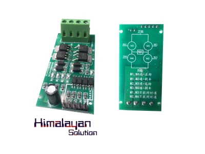 YYH-1 H-bridge DC Motor Driver Module Forward/Reverse Braking PWM Speed Control