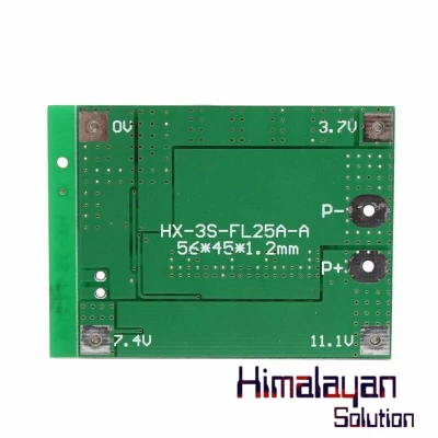 HX-3S-Fl25A-A (56*45*1.2mm )3s Bms Green