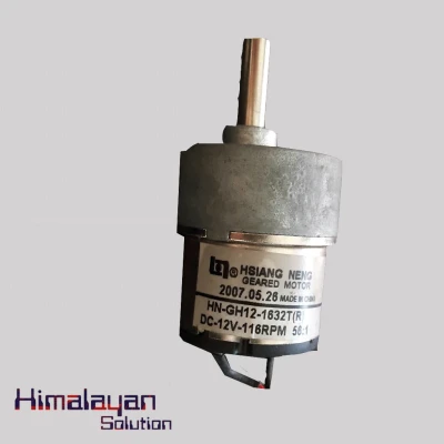 HS Geared Motor 116rpm