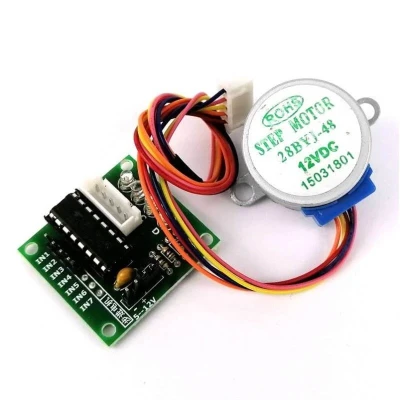 Stepper Motor with ULN2003 Driver board (Green)