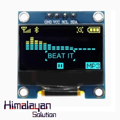 0.96 inch Oled Display (Yellow & Blue )