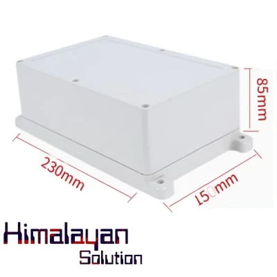 Plastic Waterproof box (230* 150* 85) - Thick cover