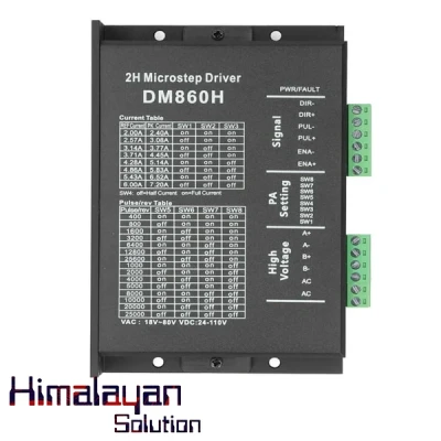 DM860H 7.2A driver for Nema Stepper Motor