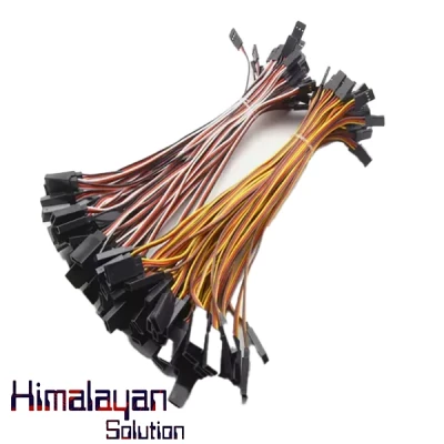 JR FUTABA  Servo Extension Cable 30 core 30cm (brown, red and orange)