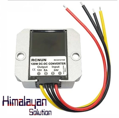 RCNUN 24V to 12V 8A DC-DC Converter