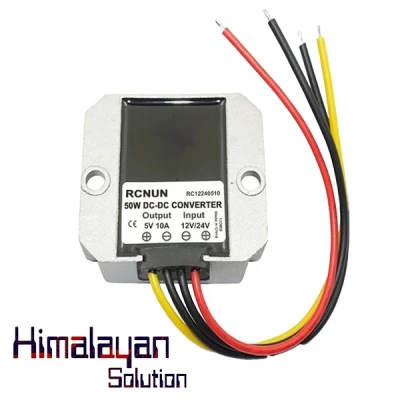 RCNUN 12/24V to 5V 10A DC-DC Converter