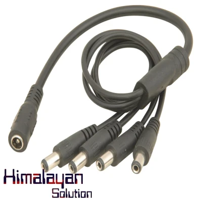 2.1mm DC Jack Splitter (4-way)