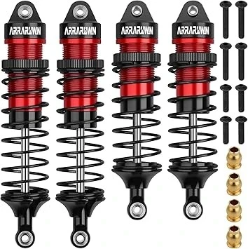 RC Car Shock Absorber  red and black