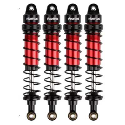 RC Car Shock Absorber 120mm red and black