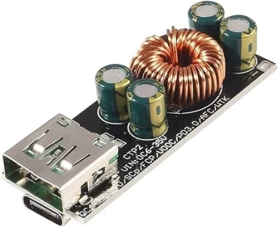 QC4.0 QC3.0 USB Type-C 6-35 V Step Down Buck Module