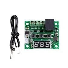 XH W1209 12V Digital Temperature Controller Module with Display and NTC Sensor including Casing.