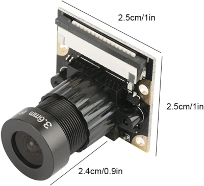 For Raspberry Pi 4 Night Vision Fisheye Camera 5MP OV5647 70/95/160 Degree