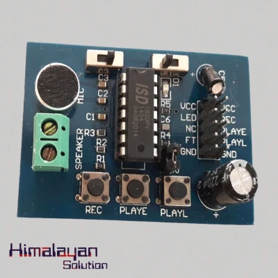 ISD 1820 Voice Sensor