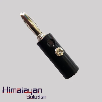 Banana Plug (Black)