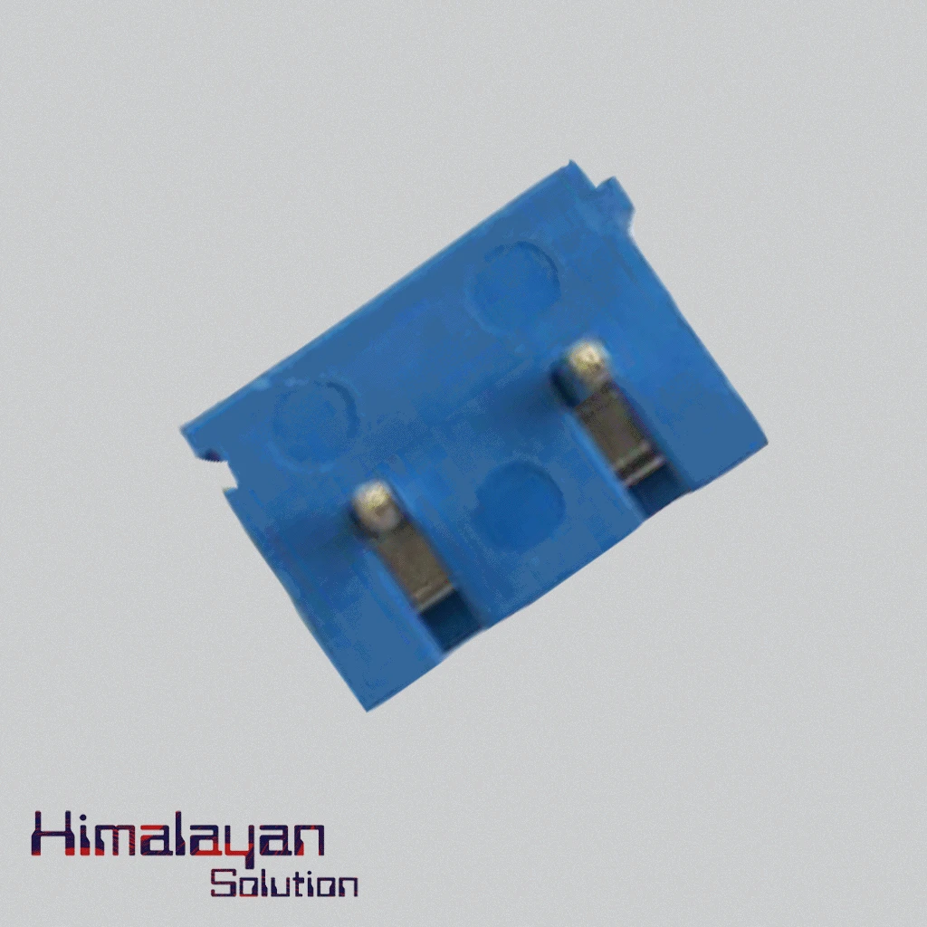 2 Pin Connector Blue