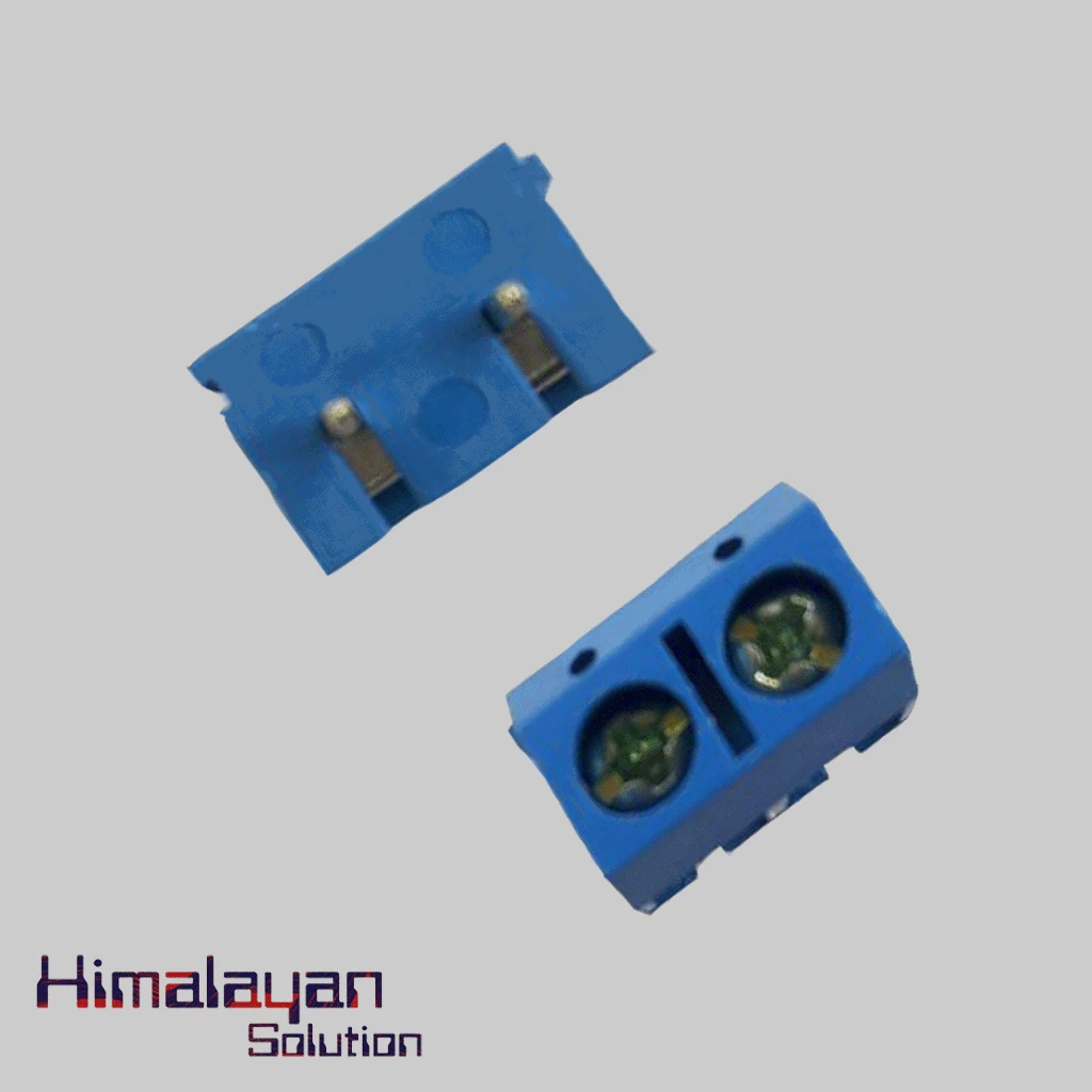 2 Pin Connector Blue