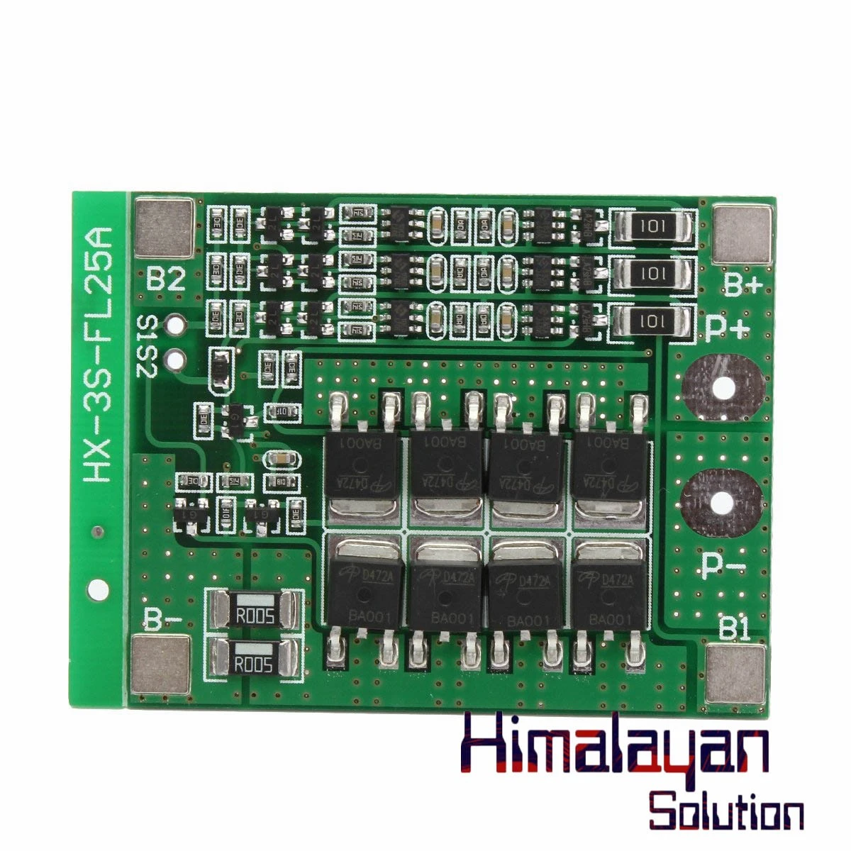 HX-3S-Fl25A-A (56*45*1.2mm )3s Bms Green