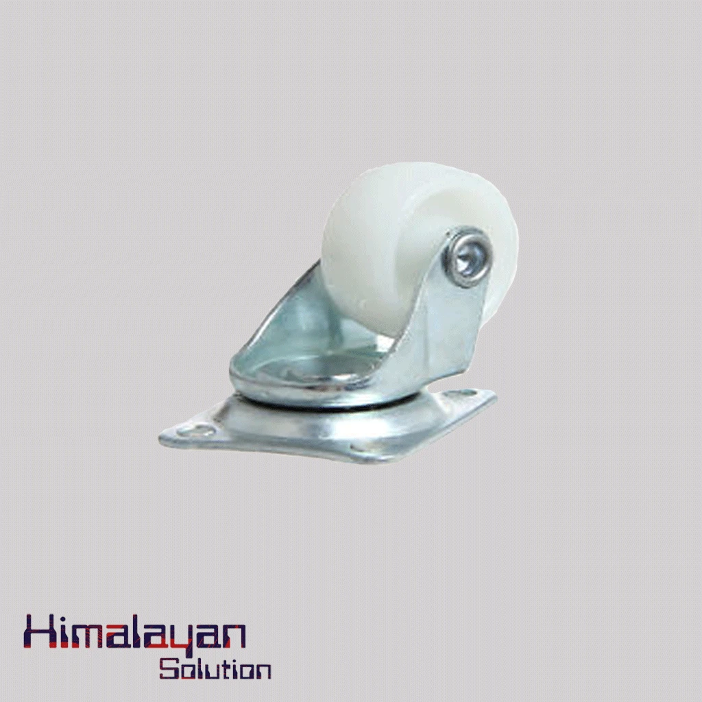 Caster wheel white