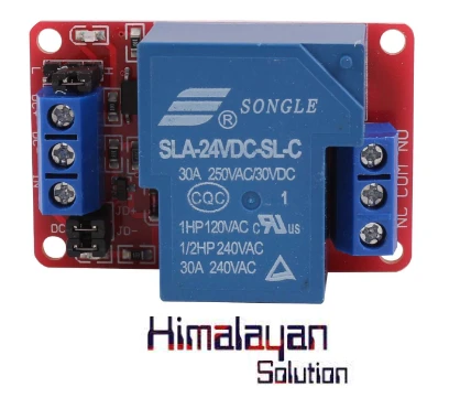 24v 1 Channel Relay SLA-124VDC-SL-C 30A 250V Relay Module