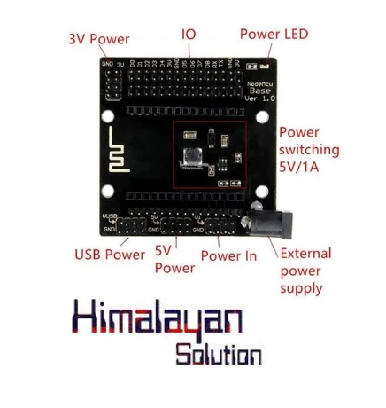 NodeMCU ESP8266 Expansion Base Board