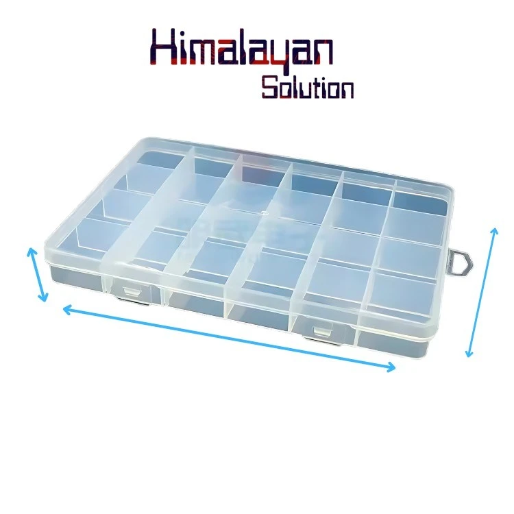 plastic adjustable 36 grid cell multipurpose clear transparent