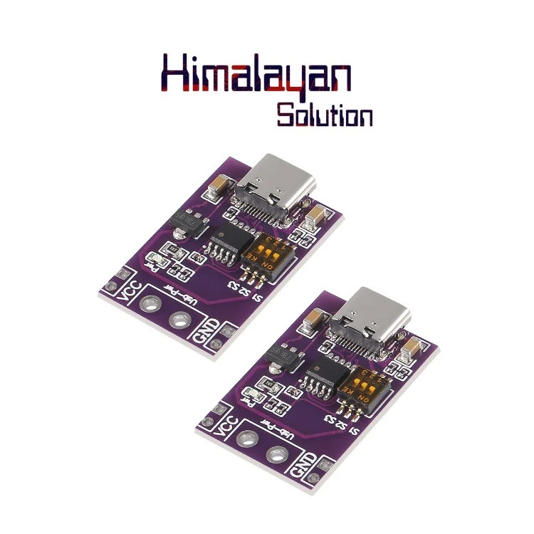 Type-C QC AFC PD2.0 PD3.0 to DC Fast Charge Decoy Trigger Polling Detector USB-PD Notebook Power Supply Change Board Module Support 5V 9V 12V 15V 20V Fixed Voltage Output