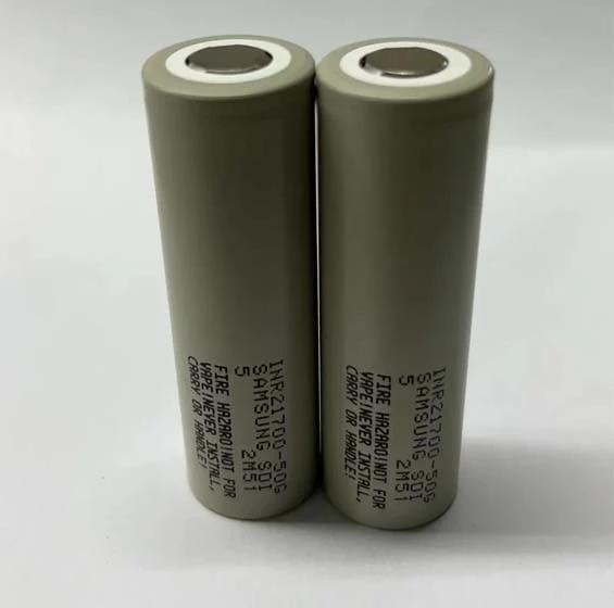 Rechargeable Lithium Batteries 21700 Samsung 50G5