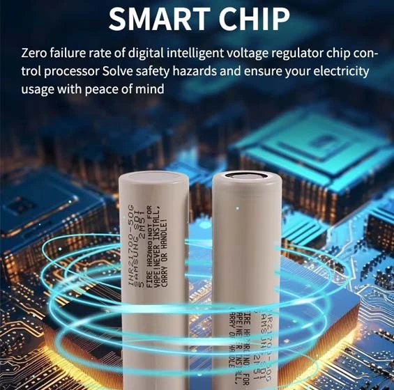 Rechargeable Lithium Batteries 21700 Samsung 50G5