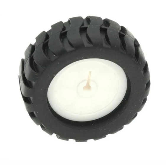 43MM N20 D-Axis Rubber Tyre (Pair)