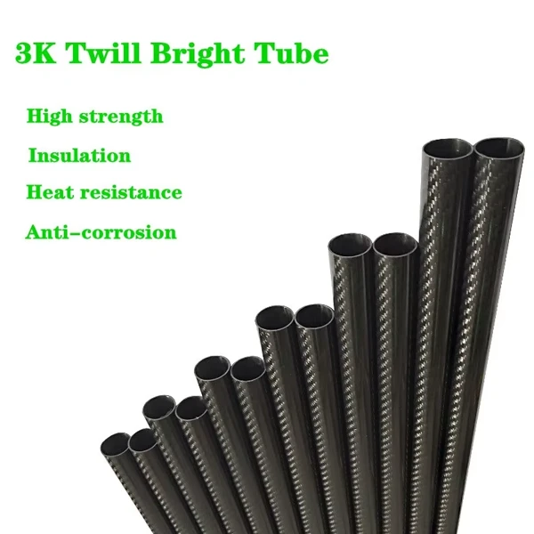 3K Carbon Fiber Tube High Strength Carbon Tube 20*18*1000mm