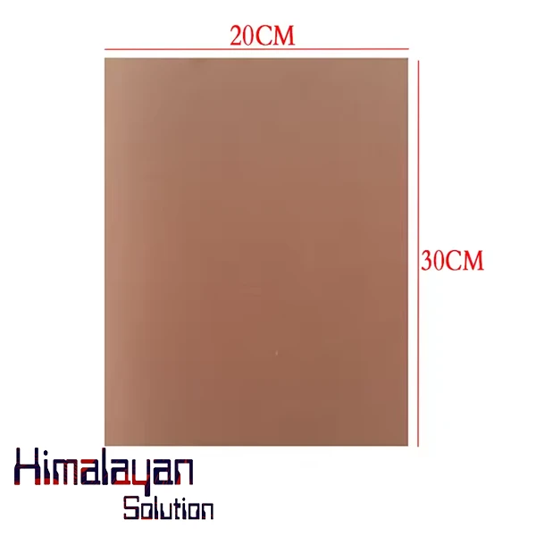 PCB Fiberglass Copper Clad FR4 Circuit Board (Single-Sided)