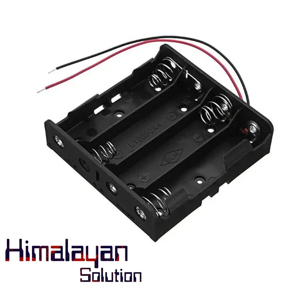 4 Cell 18650 Battery Holder