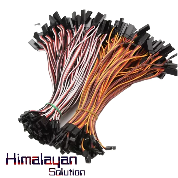 JR FUTABA  Servo Extension Cable 30 core 60cm (brown, red and orange)
