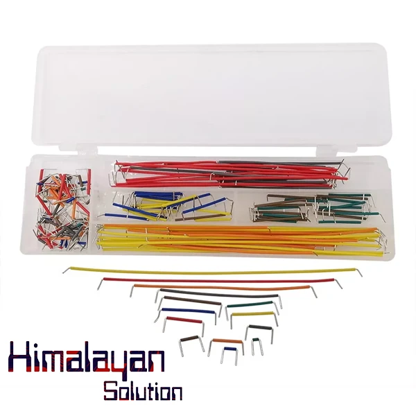 Breadboard Jumper Cables U Shape Wire Kit 22AWG 140Pcs