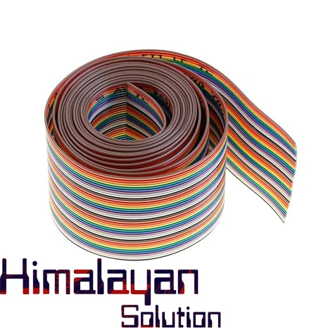 40-Pin Color Flat Cable 0.12mm (12 core)(Ribbon Wire)