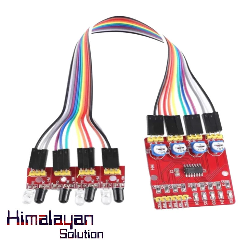 4 Channel Infrared Ir Sensor Array Module